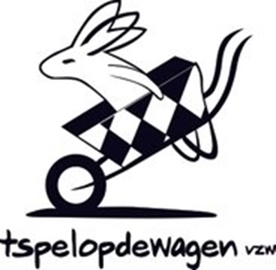 symbool van tspelopdewagen: een konijntje in een kruiwagen